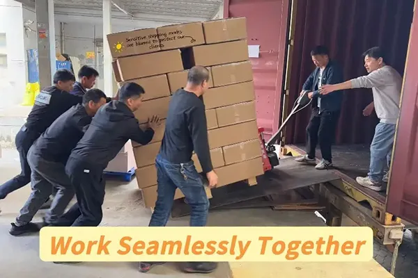 효율적인 로딩 - 스킨케어 종이 ​​상자 40HQ 컨테이너